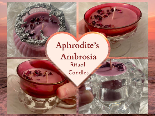 Aphrodite's Ambrosia Self-Love Ritual Candles