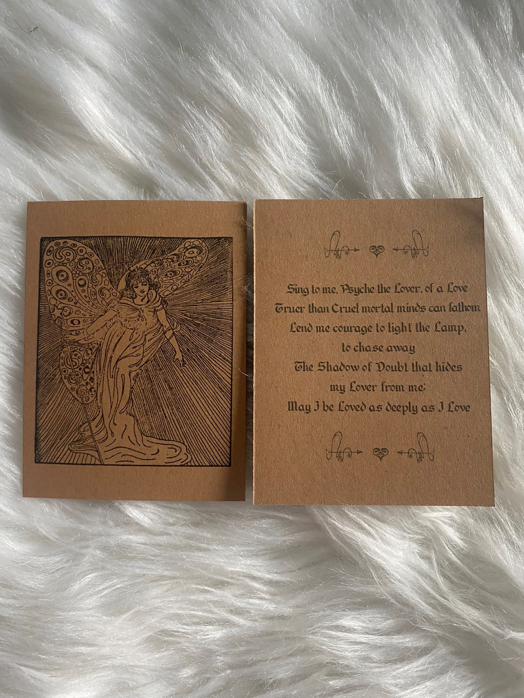 CUSTOM Pagan Prayer Cards