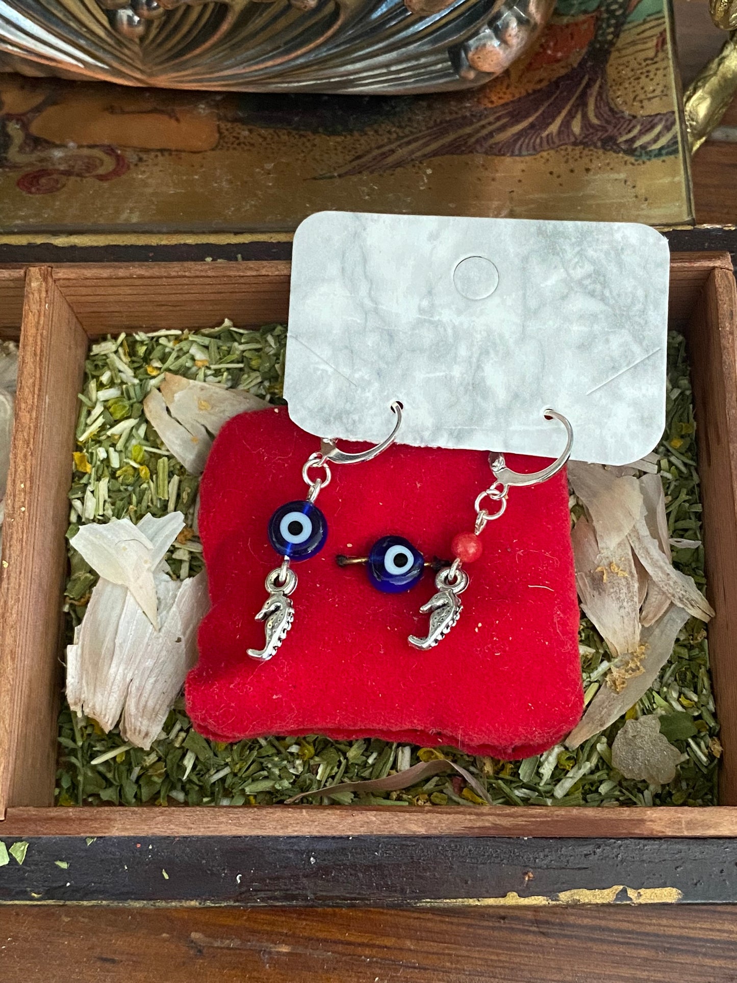 Malocchio Evil Eye Earrings