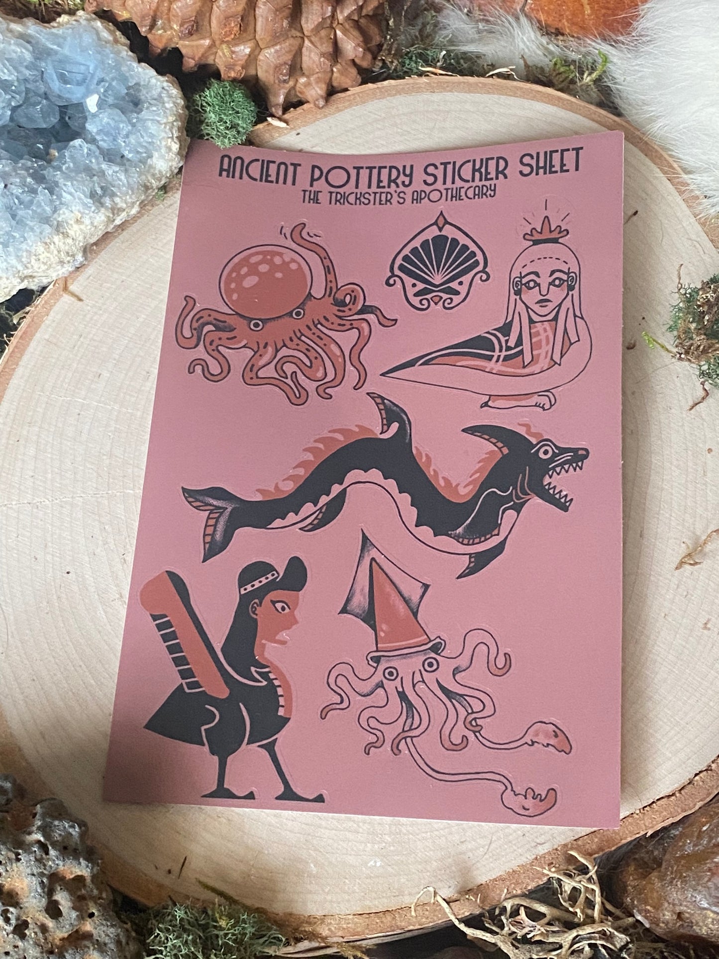 Ancient Pottery Sticker Sheet