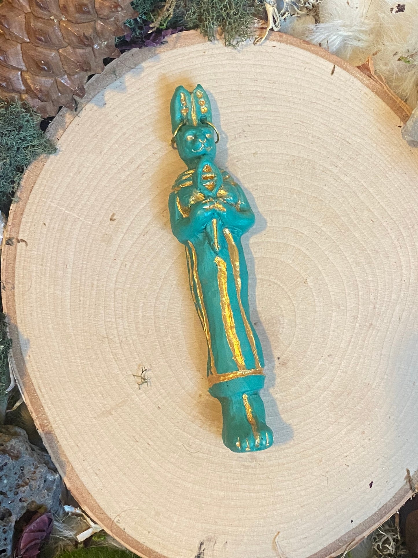 Handheld Bastet Statuette