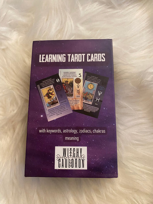 Tarot Learning Tools: Flash Cards, Books, Reference Guide