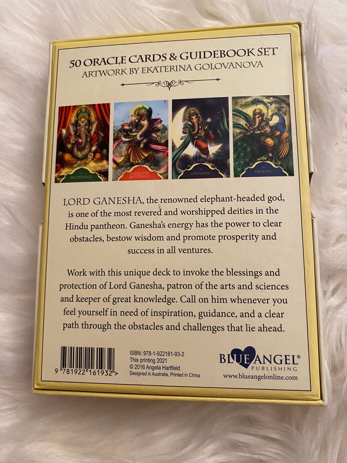 Whispers of Lord Ganesha Oracle Cards Deck