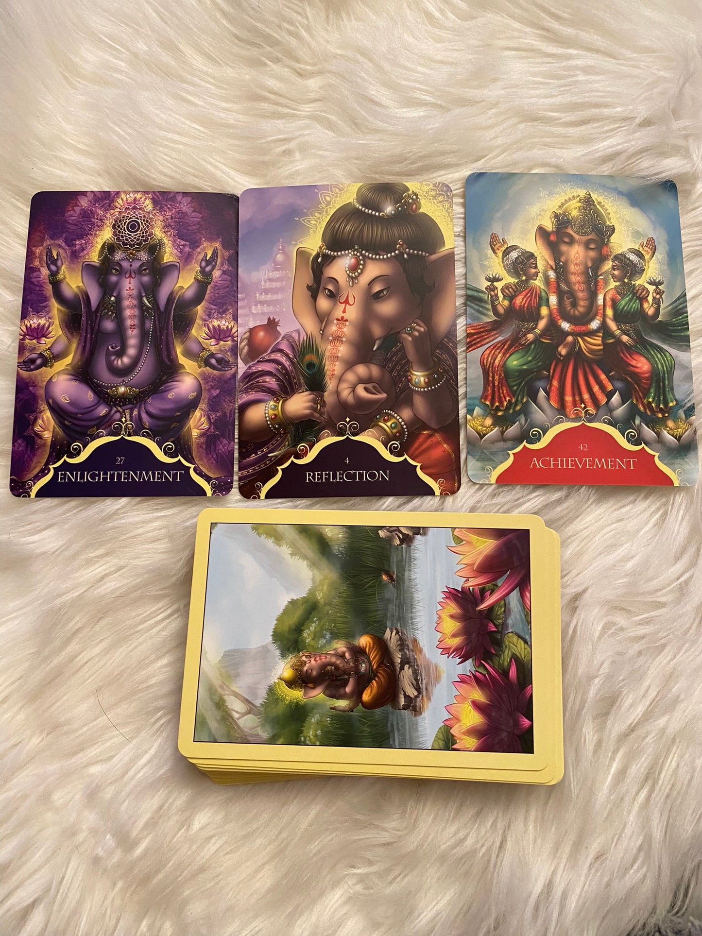 Whispers of Lord Ganesha Oracle Cards Deck