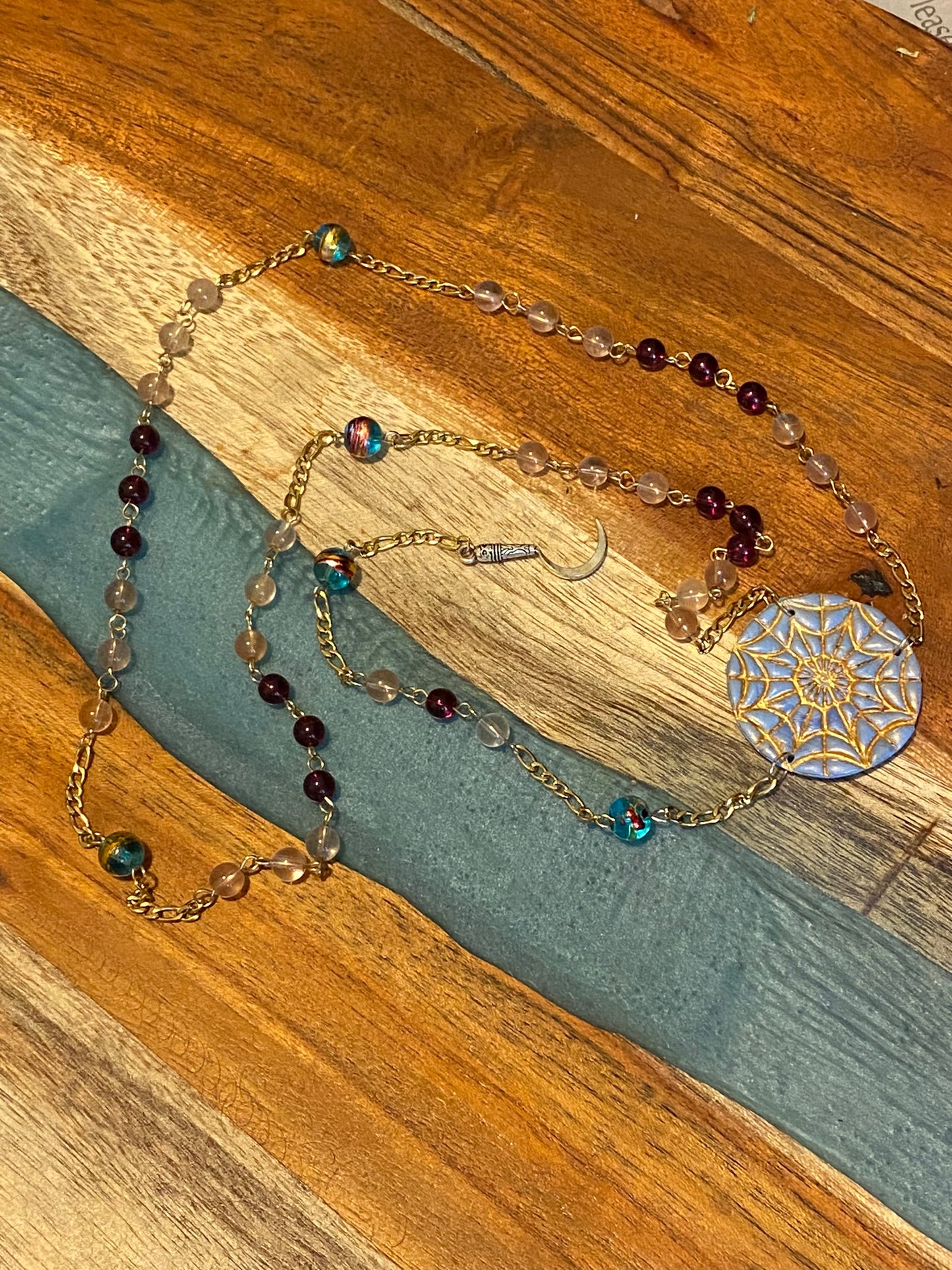 Rán Norse Ocean Goddess Rosary/Prayer Beads