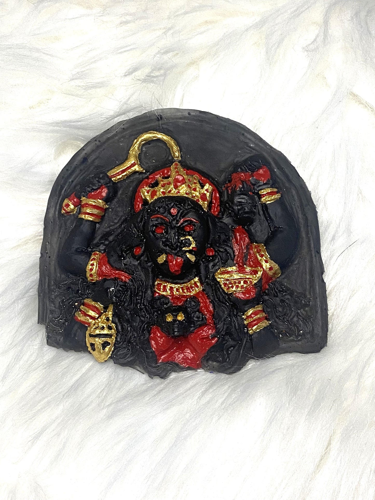 Kali Hanging Statue Hand Carved and Hand Painted