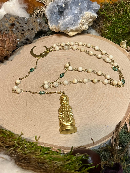 Inanna Queen of Heaven and Earth Rosary/Prayer Beads