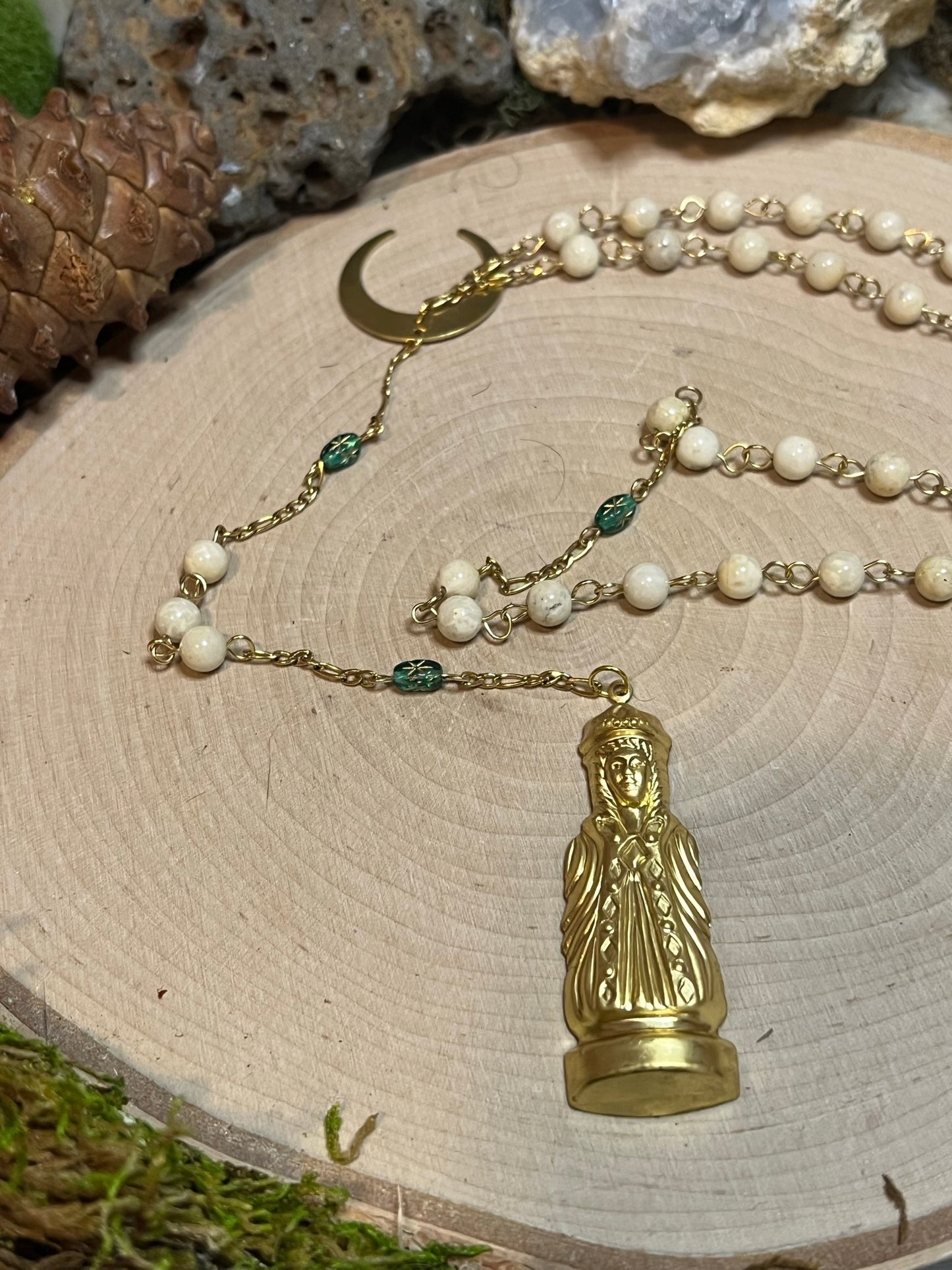 Inanna Queen of Heaven and Earth Rosary/Prayer Beads