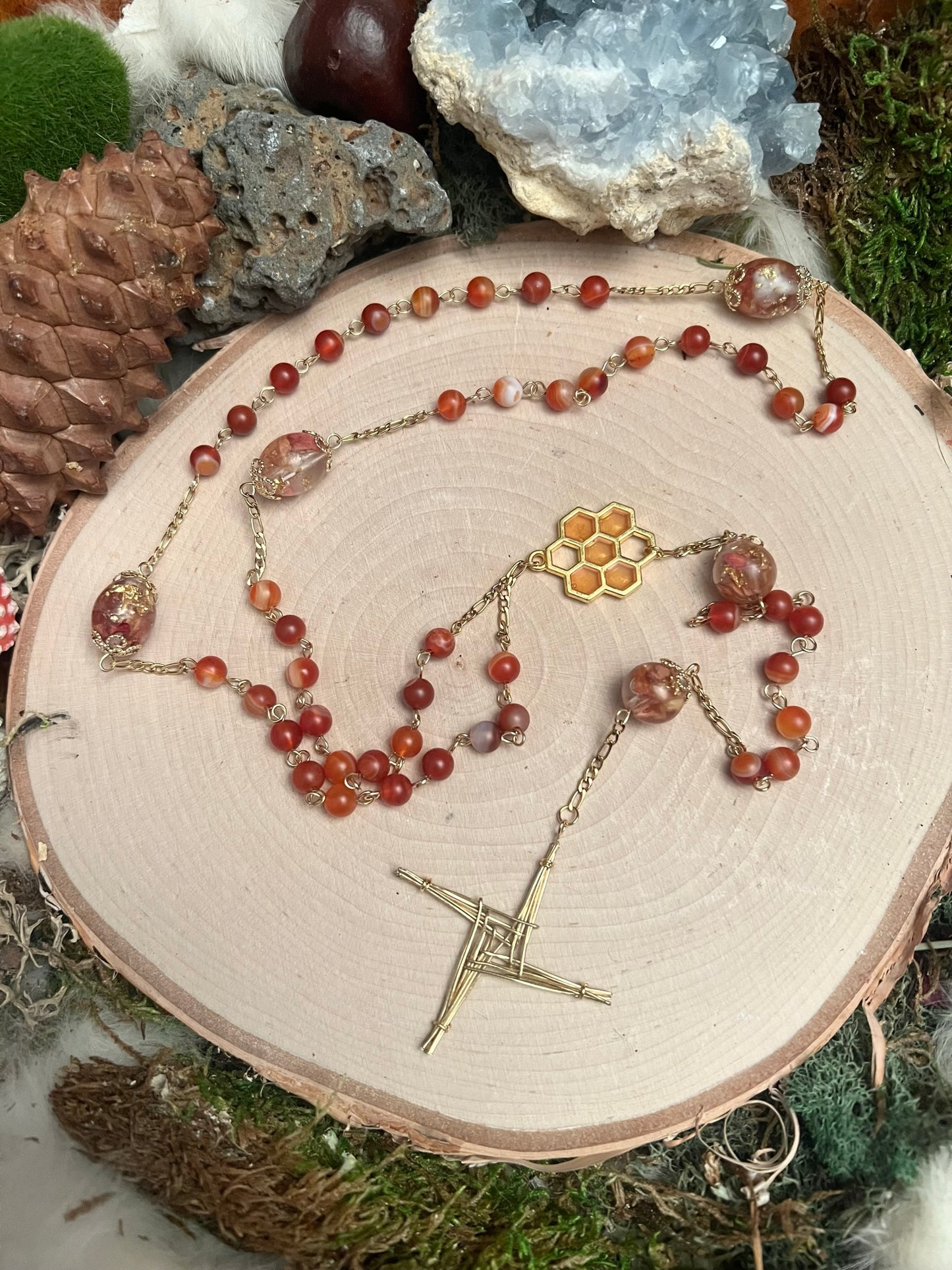 CUSTOM Pagan Prayer Beads/Rosaries