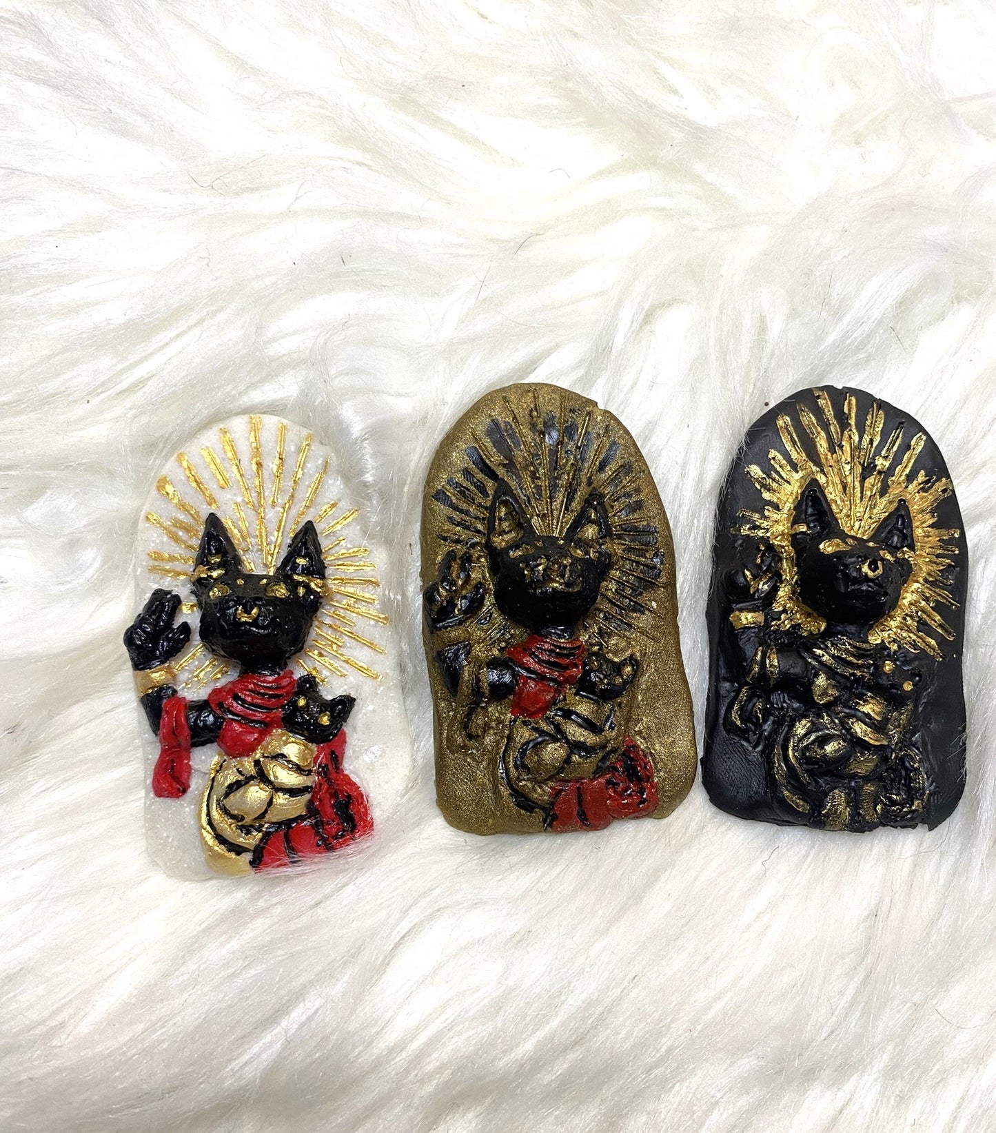 Pocket Madonna Bastet Talisman