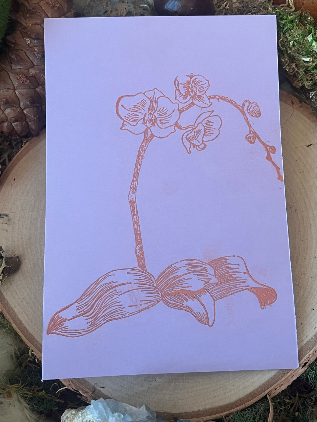 Last Laugh Prayer Cards - Dionysos Lysios and the Orchid