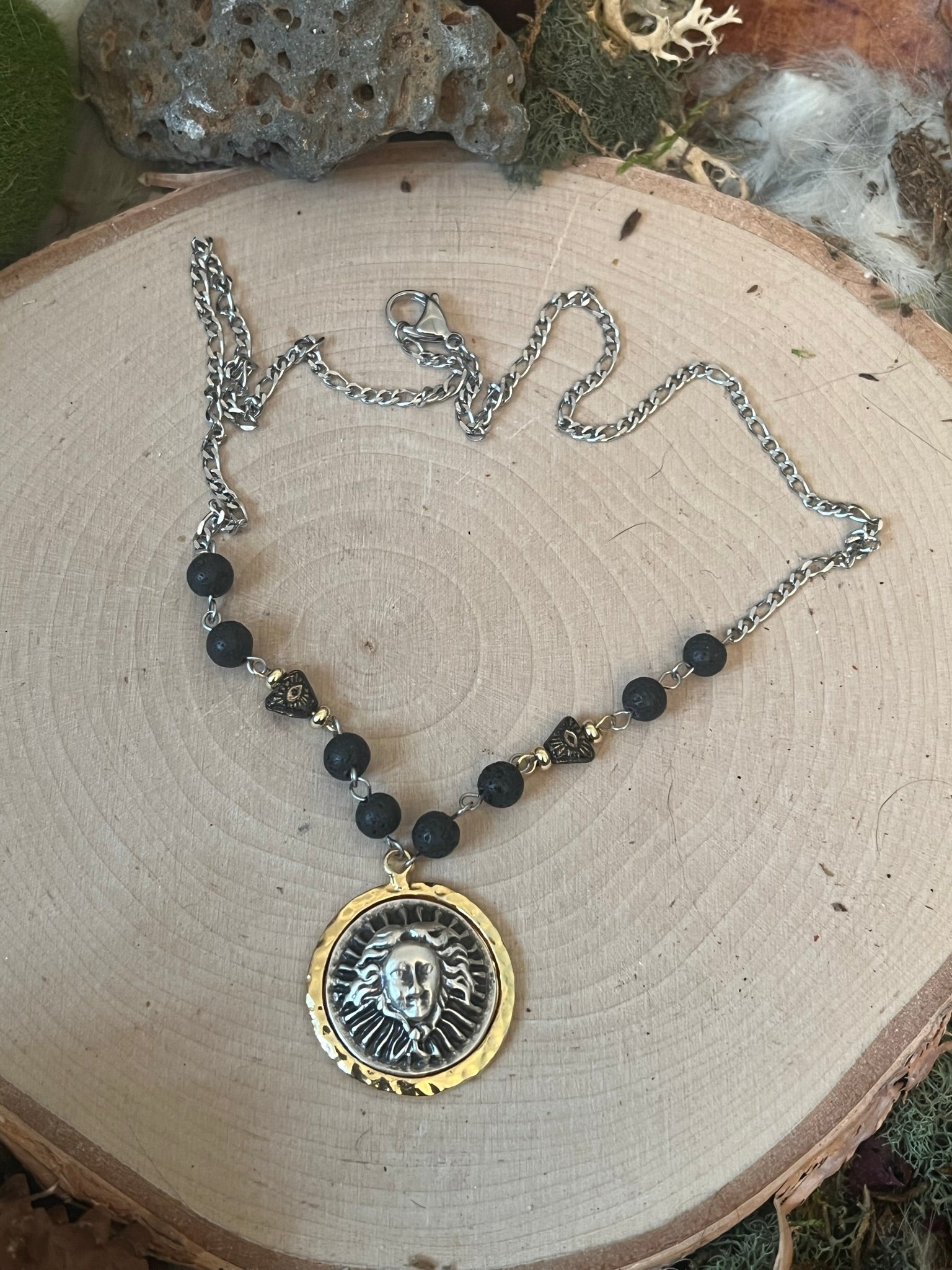 Gorgon's Gaze - Medusa Protective Amulet Necklace