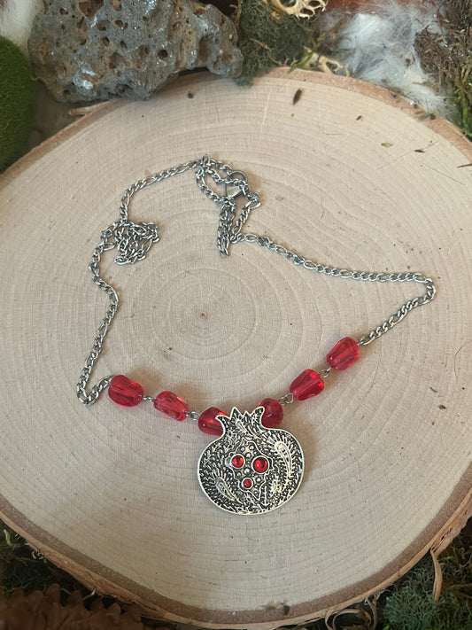 Queen of the Underworld - Persephone Devotional Necklace