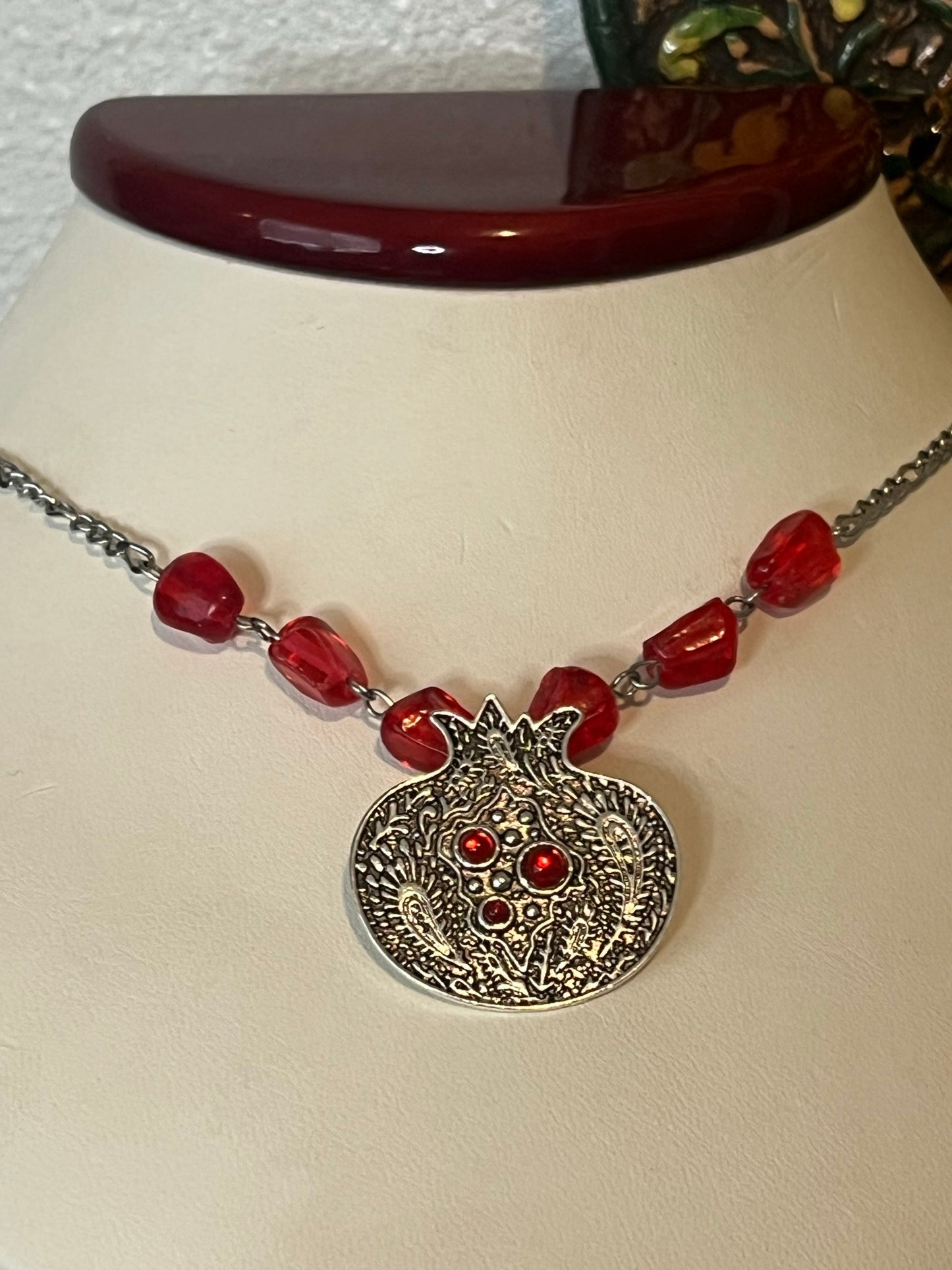 Queen of the Underworld - Persephone Devotional Necklace