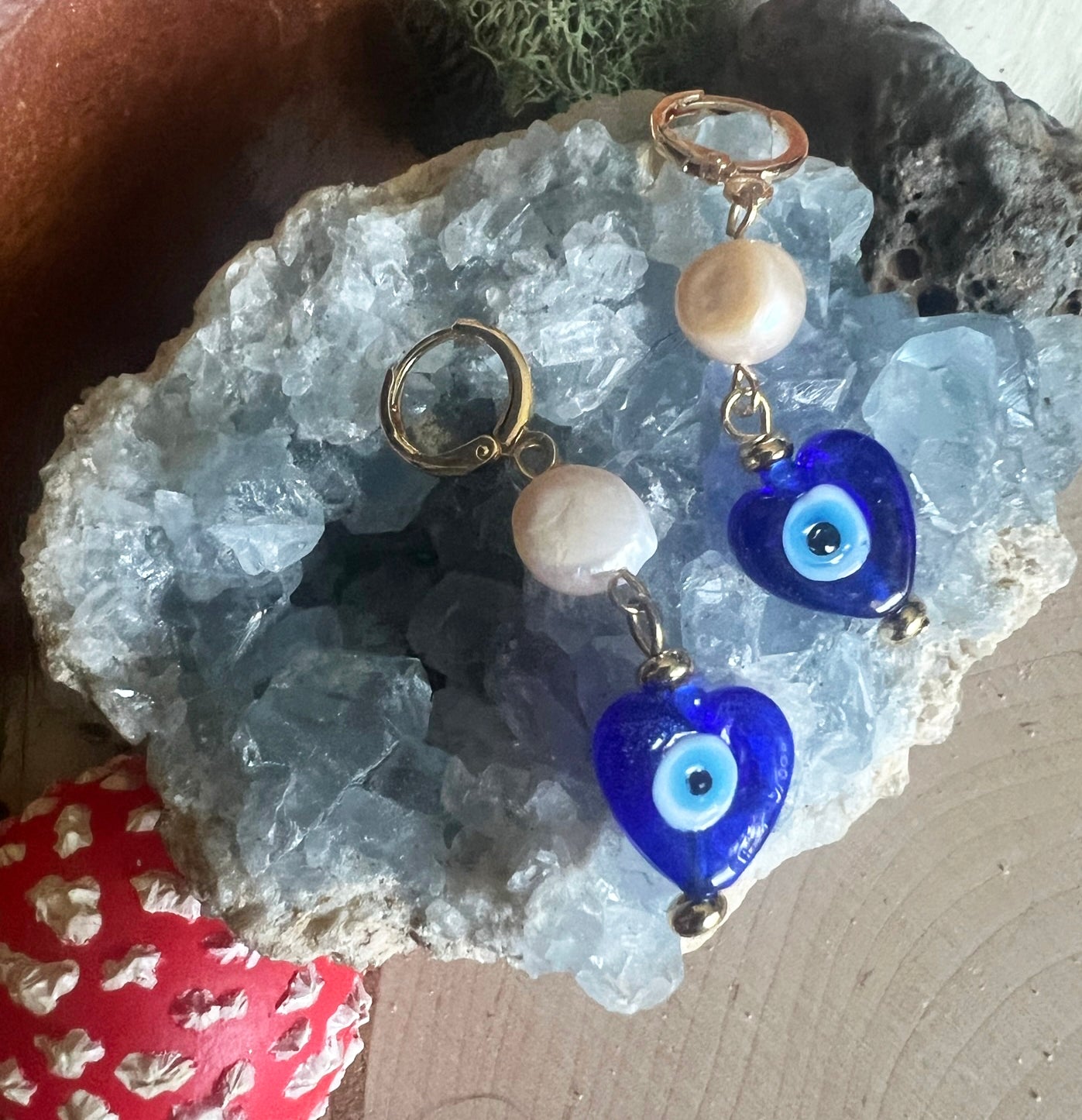 Malocchio Evil Eye Earrings