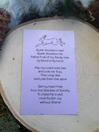 Queer Ancestor Prayer/Altar Card