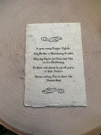 Kybele Prayer Card