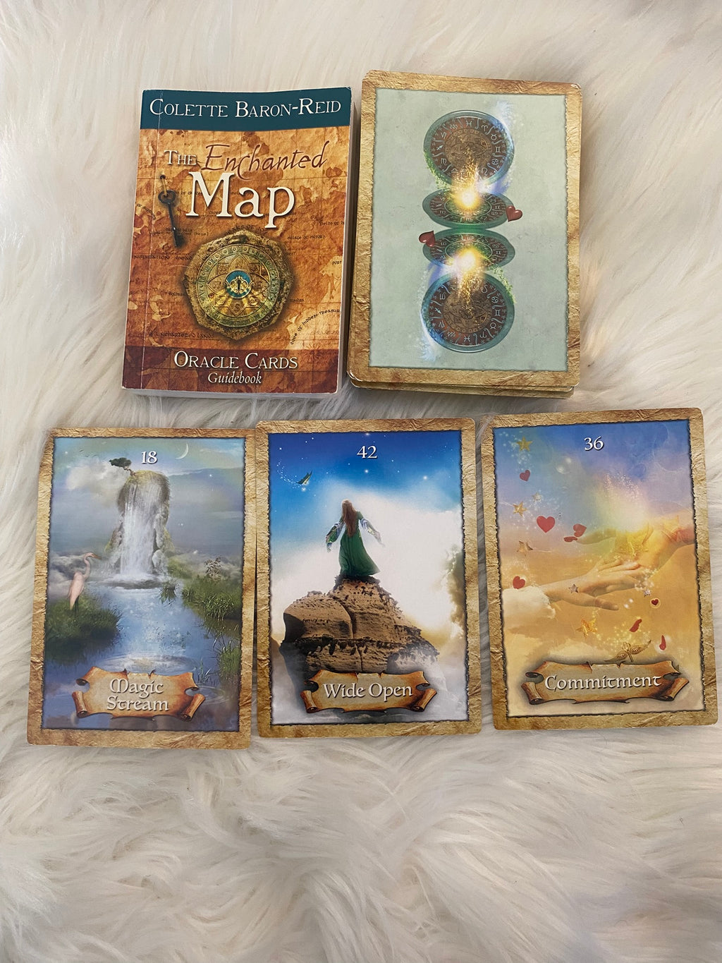 The Enchanted Map Oracle by Colette Baron-Reid Two Styles