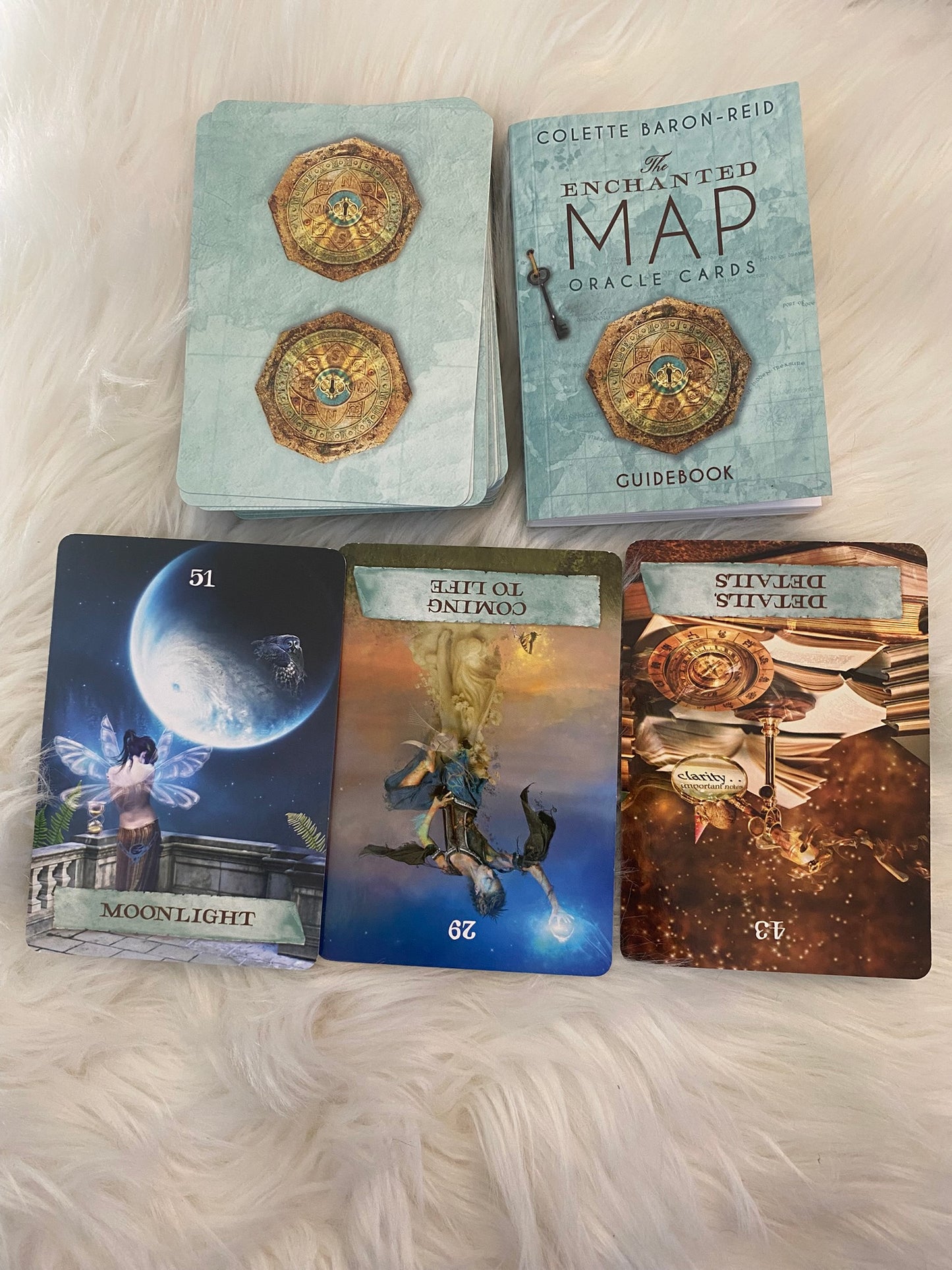 The Enchanted Map Oracle by Colette Baron-Reid Two Styles