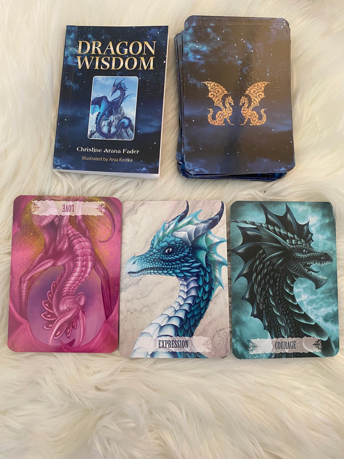 Dragon Wisdom Oracle by Christine Arana Fader and Anja Kostka