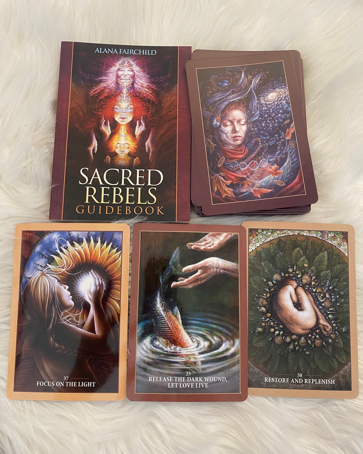 Sacred Rebels Oracle Deck by Alana Fairchild and Autumn Skye Morrison