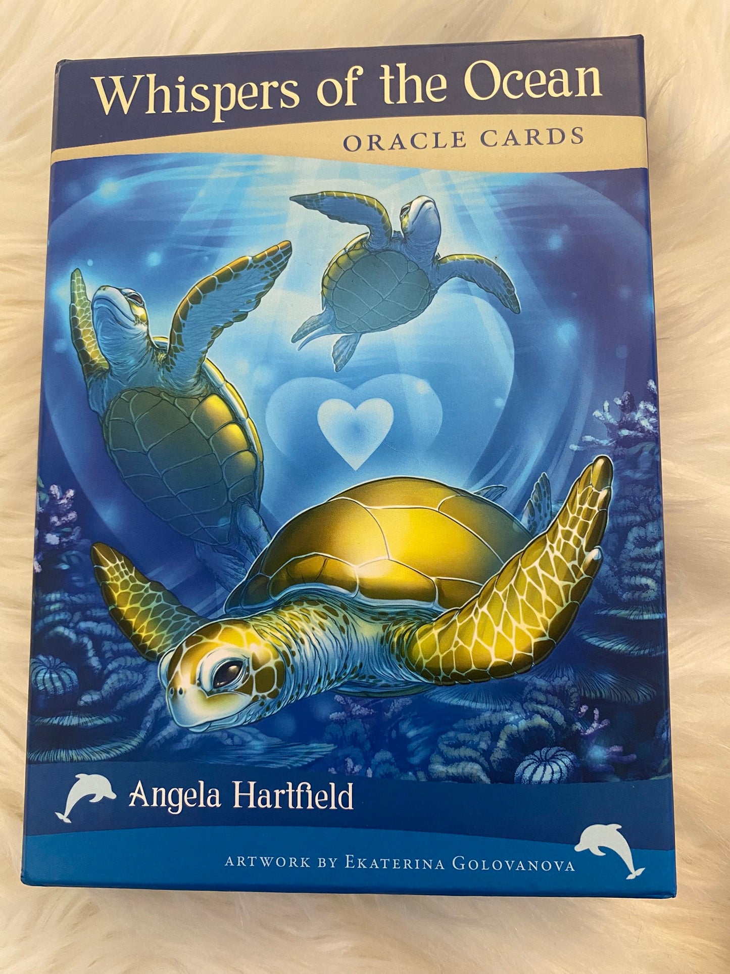 Whispers of the Ocean Oracle Deck by Angela Hartfield and Ekaterina Golovanova