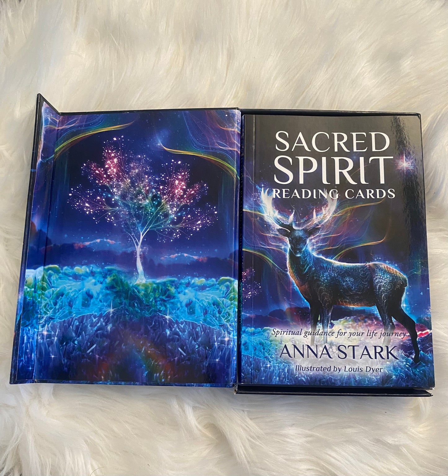 Sacred Spirit Reading Cards by Anna Stark and Louis Dyer