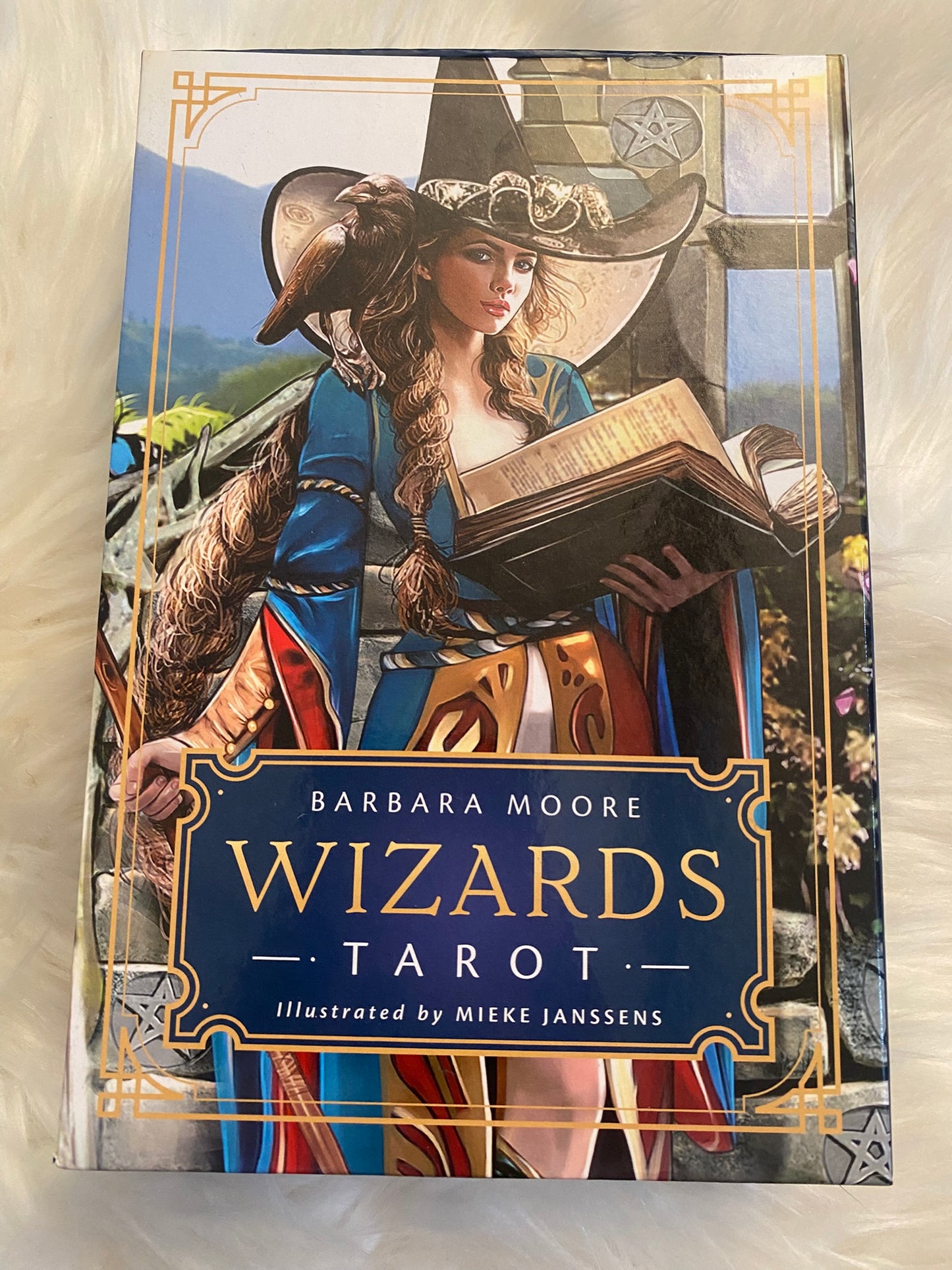 The Wizards Tarot by Barbara Moore and Mieke Janssens