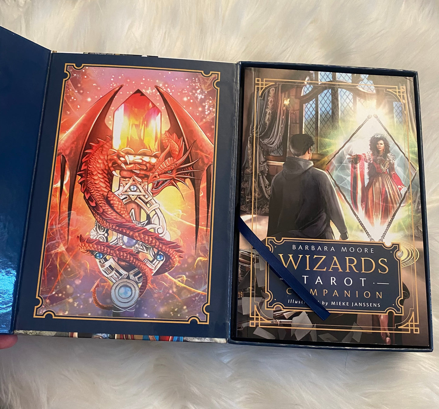 The Wizards Tarot by Barbara Moore and Mieke Janssens