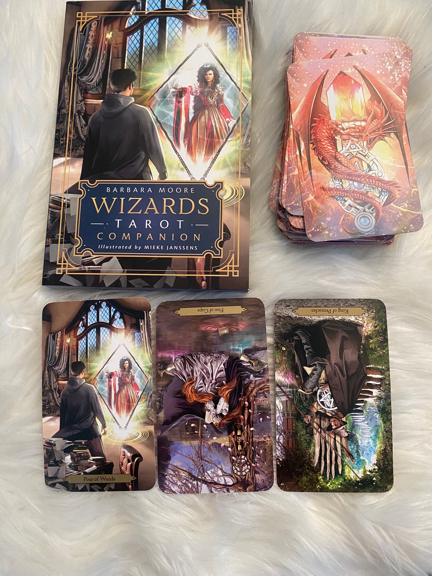 The Wizards Tarot by Barbara Moore and Mieke Janssens