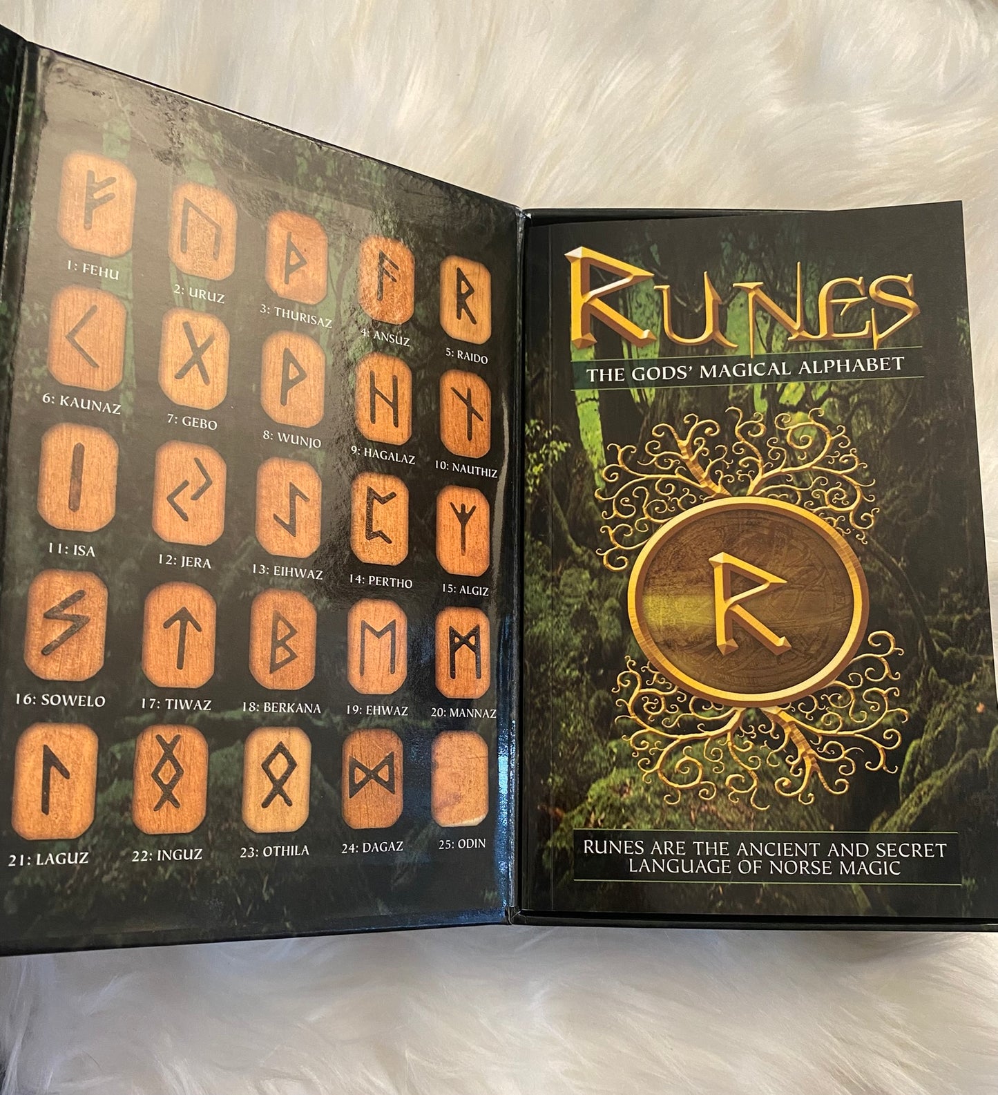 The Runes: The Gods' Magical Alphabet by Bianca Luna.