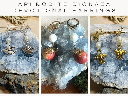 Aphrodite Dionaea Earrings