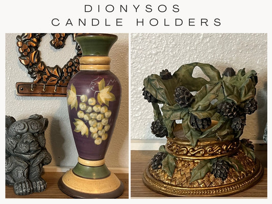 Dionysos Candle Holder
