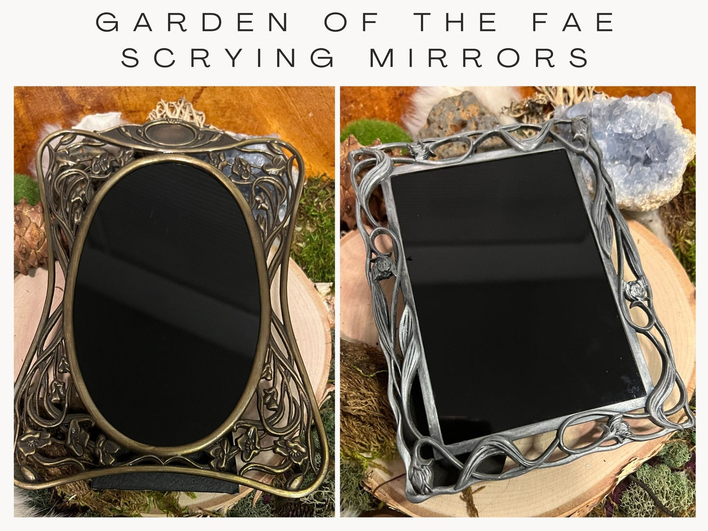 Garden of the Fae Scrying Mirror