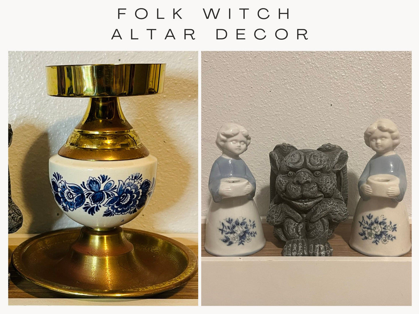 Folk Witch Altar Decor