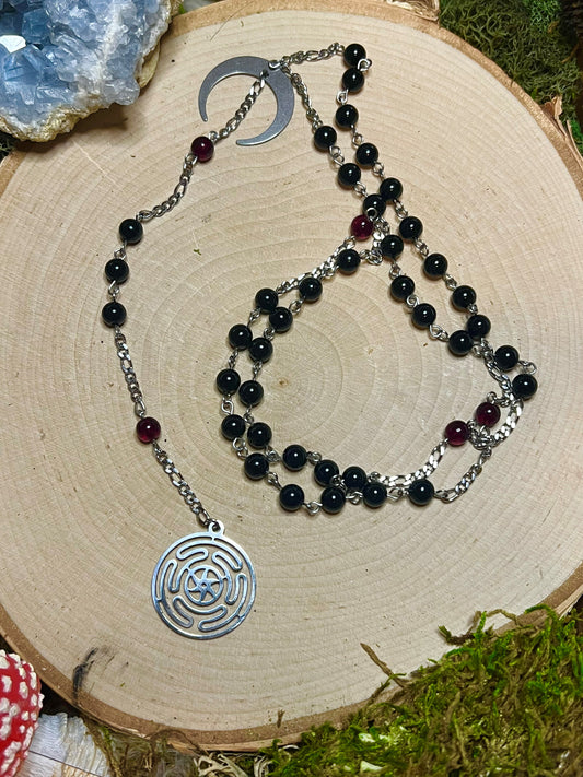 Hekate Einalia Rosary/Prayer Beads