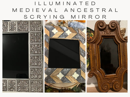 Illuminated Scrying Mirror