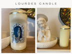 Madonna Altar Decor & Candle