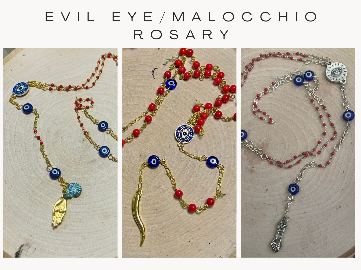 Evil Eye Malocchio Rosary