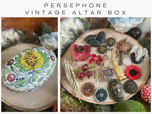 Persephone Vintage Altar Box