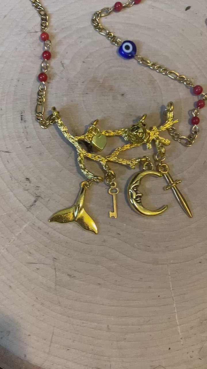 Cimaruta Evil Eye Necklace