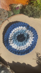 Evil Eye Coaster / Cleansing Cloth