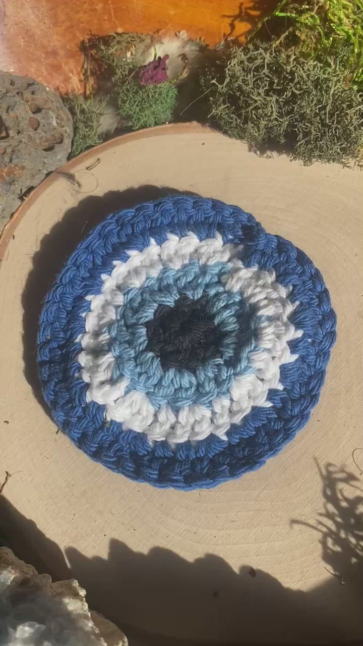 Evil Eye Coaster / Cleansing Cloth