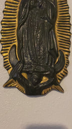 Madonna Altar Decor & Candle