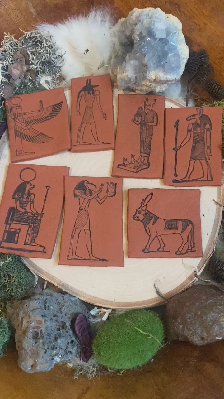 Egyptian Deity Altar Tiles