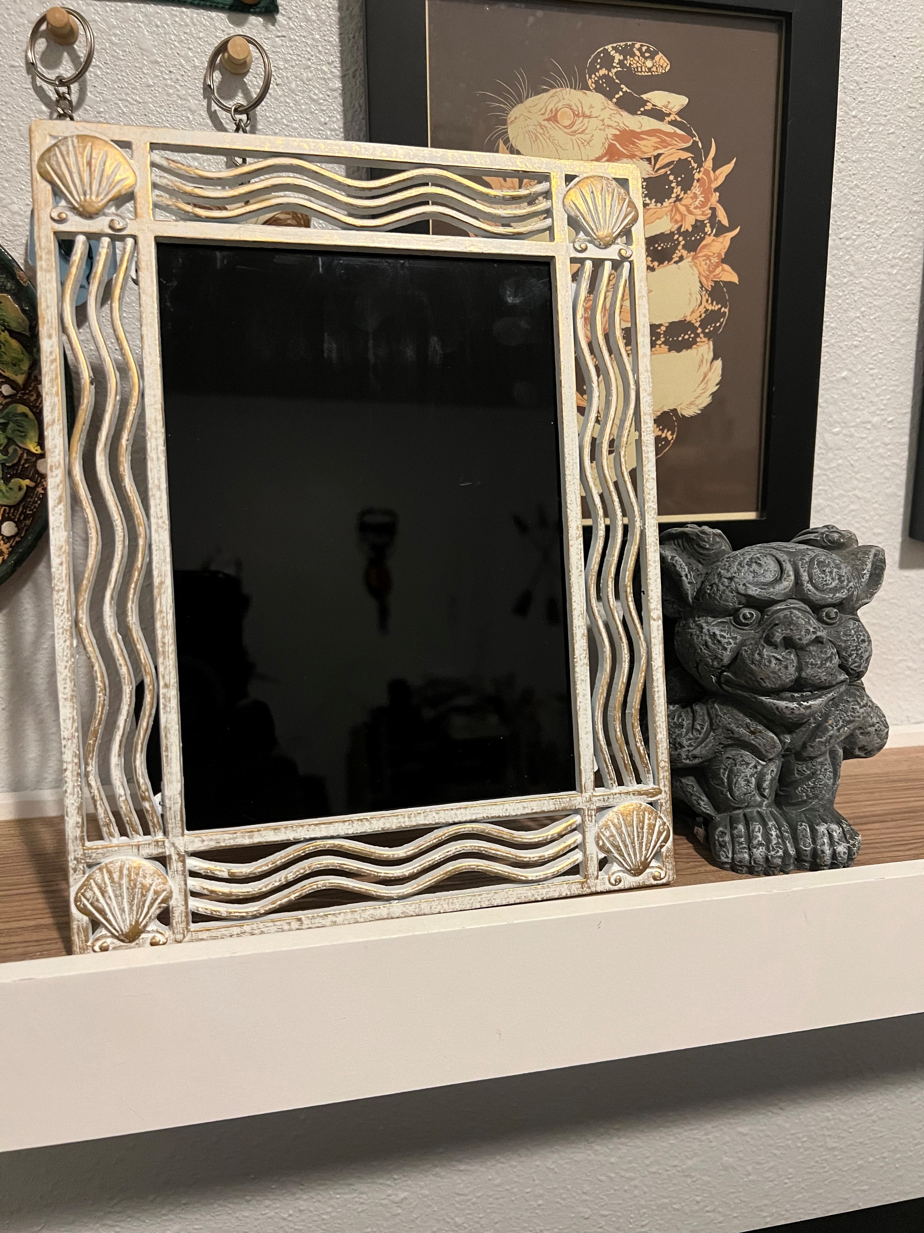 Siren's Shield Scrying Mirror