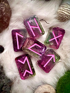 Poison Path Rune Divination Set