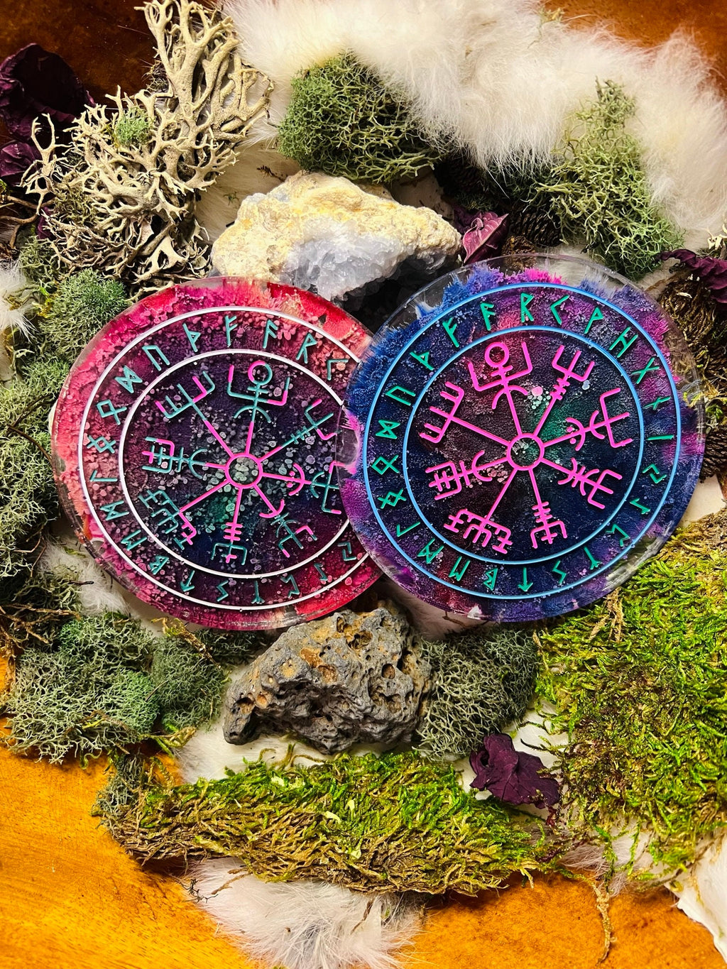 Poison Path Rune Divination Set