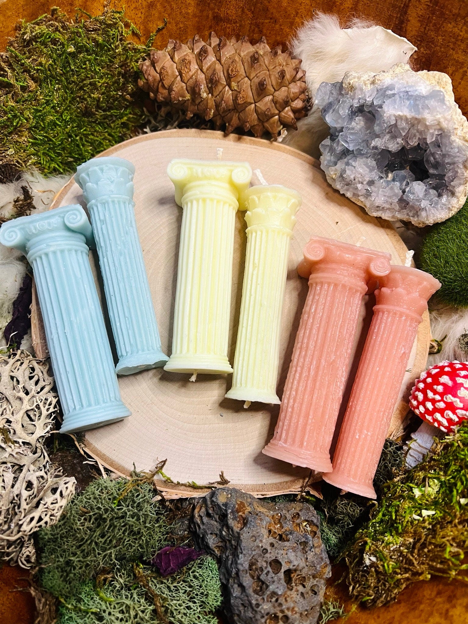 Aphrodite Devotional Pillar Candles