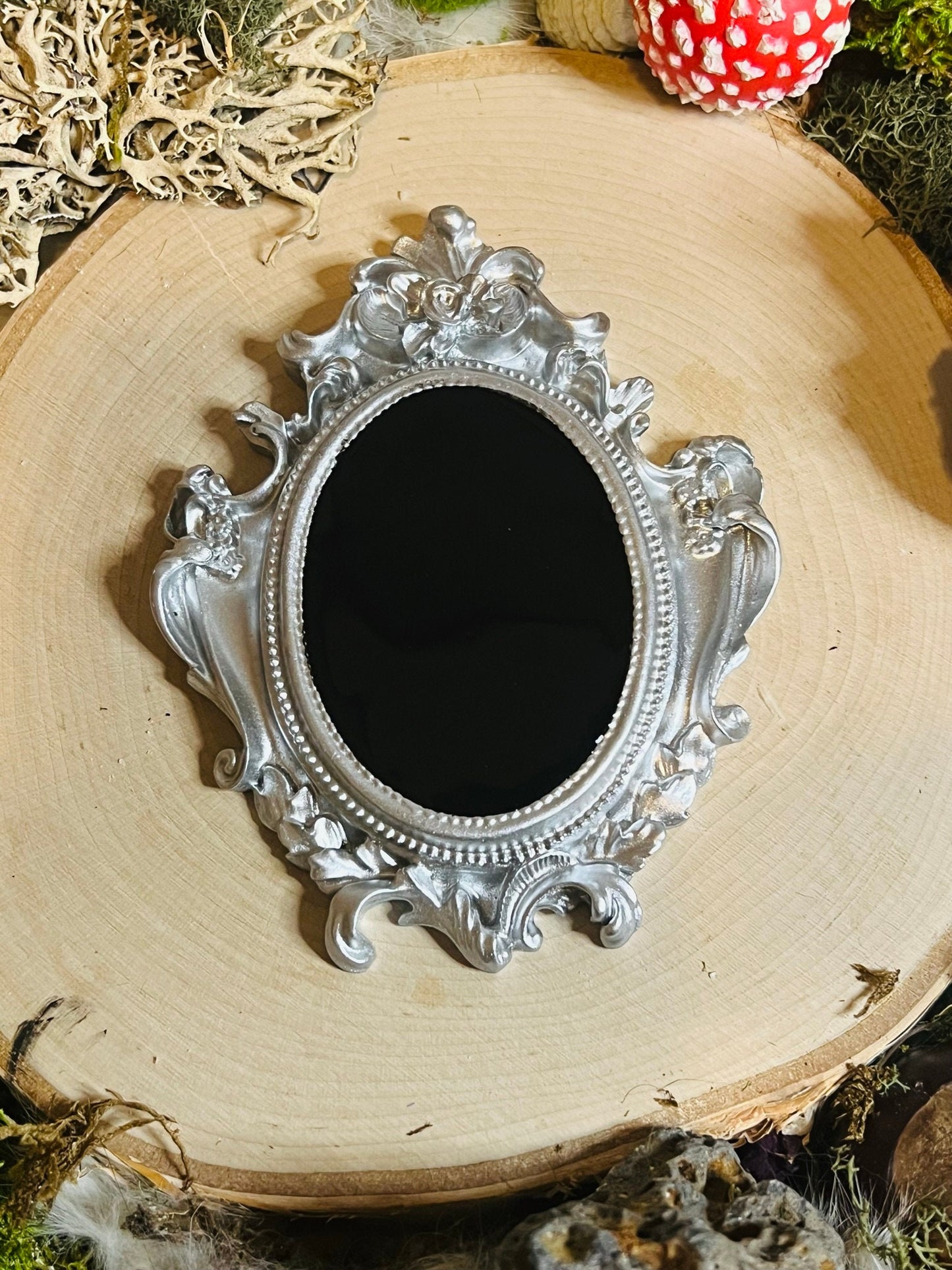 Lunar Handheld Scrying Mirror